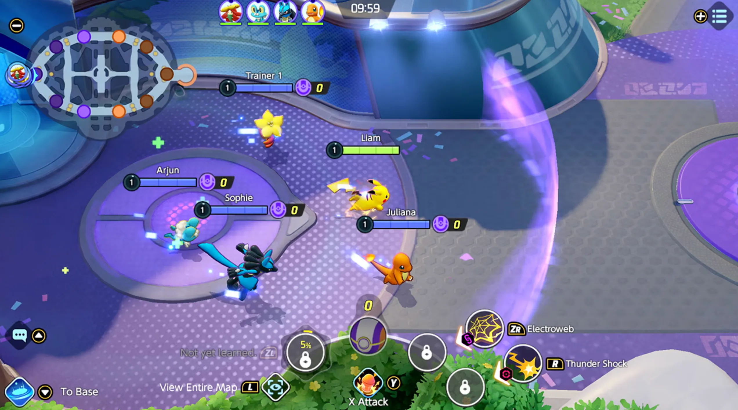 Pokemon Unite vs honor of kings